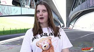 yo check german skylar sweet's first anal at berlin pickup casting with rough deepthroat