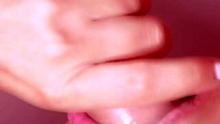 hey, stepmom's slurping my cock so deep in close-up cum swallow!