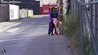 Harley Quinn Fucked by Joker Gibby the Clown in Epic Sequel!