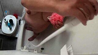 Girl Next Door's Steamy Shower Boobs Jiggle Three Times Over!