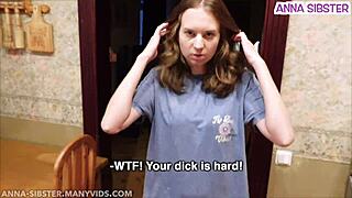 damn my college roommate turned into a total kitchen slut after my friday horny as fuck pov sex talk