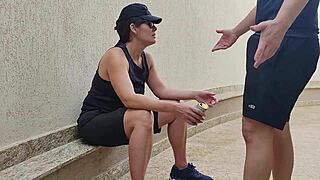 roommate lost the bet on palmeiras world cup, now bends over for service buddy's cock in dorm punishment creampie