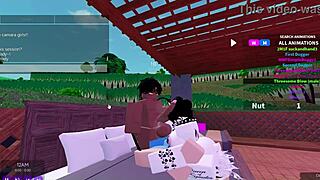 two blacked bunnies take one bull in threesome!