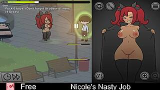 hey nicole's gettin nasty in this erotic game 😈 who's joinin??
