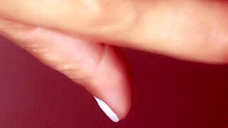 Korean girl learns first blowjob lesson on huge cock close up