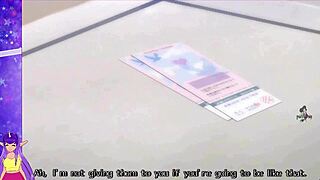 delve into school days hentai's steamy anime secrets, brunette temptress craves deeper forbidden games