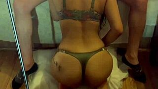 damn this motel blowjob from mexican hottie feels so good sucking me deep