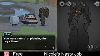 hey nicole's gettin nasty in this erotic game 😈 who's joinin??