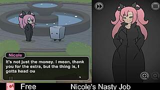 hey nicole's gettin nasty in this erotic game 😈 who's joinin??