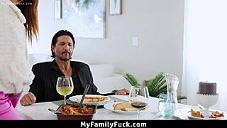 wanna see my hot 18+ stepdaughter suck stepdad's cock under the table?