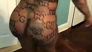 Private african stripper twerks naked ass clothes ripped off for horny viewer