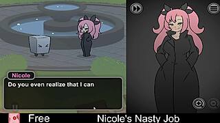 hey nicole's gettin nasty in this erotic game 😈 who's joinin??