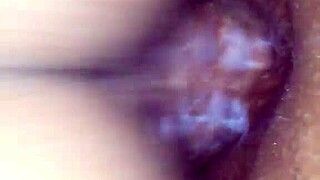 She Moans Riding Cock Deep in Wet Pussy