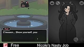 hey nicole's gettin nasty in this erotic game 😈 who's joinin??