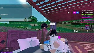 two blacked bunnies take one bull in threesome!