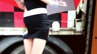 korean race queen drains huge 27 day cumshot load all over her face