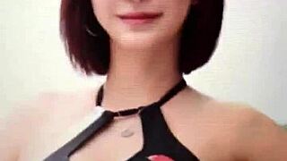 korean race queen drains huge 27 day cumshot load all over her face