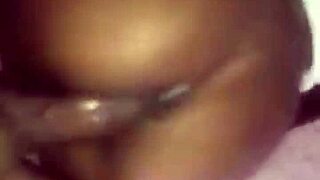 Skinny Ebony Teen Rides Massive Black Monster Cock Hard