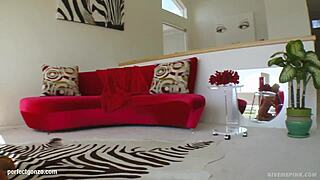 Tanya Fingers Dripping Pussy to Shaking Orgasm