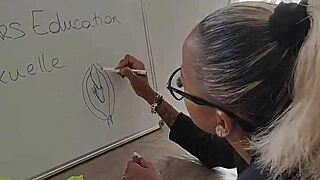 What happens in public French tutoring session turns wildly intriguing outdoors?