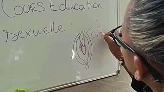 What happens in public French tutoring session turns wildly intriguing outdoors?