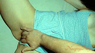 stepmom sneaks blowjob on me during our night walk