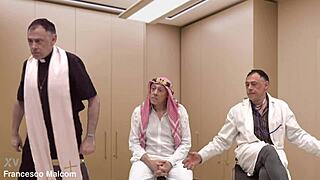 Lo Sceicco Del Kazzar 10 Features Redhead Skinny Squirting On Monster Cock