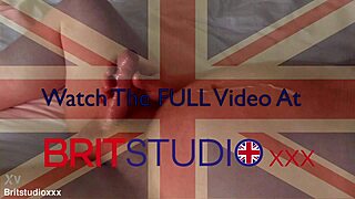 18yo british babe strokes off old man's huge load