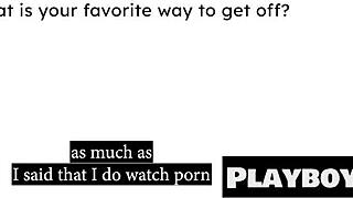 big ass brunette milf rips clothes for wild solo pussy rub