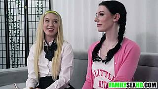 Taboo Stepdad Claims Stepdaughter And Friend In Forbidden Hardcore Thrusts