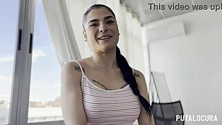 voluptuous tattooed nadja chats then gulps torbe's cum after wet bedroom bang