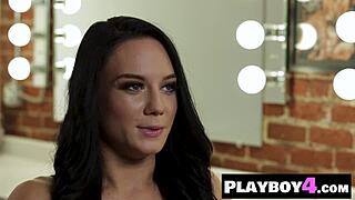 petite milf meghan leopard strips naked flashing round booty!