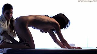 Hey vika ever tried a girl's hands on you before?