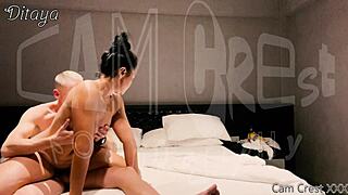 me and my hot mature asian gf creampied wildly in hotel 😩💦