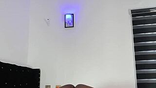 bbw ebony mara oils up her fat jiggling ass for wild shakes