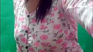 whoa stepsis debuts in homemade porn flashing big tits 😍🔥