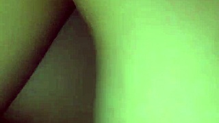 Teen couple shares sloppy blowjob before she rides his cock wildly.