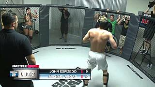 Fucking This Blonde Milf Hard in the Ring Now!