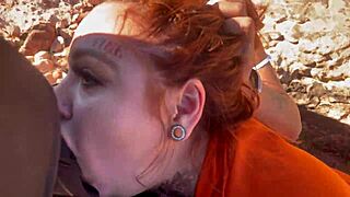 officer makes inmates slobber on his thick cock now