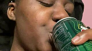 horny 420 girl smokes solo pussy play dildo fetish homemade amateur young cum toys high