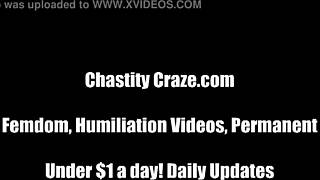 wanna feel this cock cage locking you up tight?