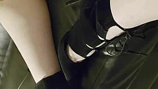 ever caught mature bbw wife sandra masturbating her wet pussy on candid homemade pov?