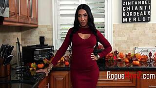 Step mom and i crave turns pounding step cousin's tight holes together