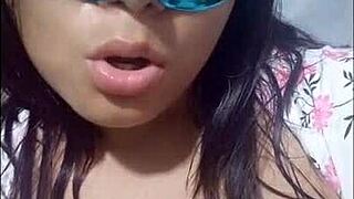 whoa stepsis debuts in homemade porn flashing big tits 😍🔥