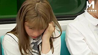 asian college girl bent over doggystyle outdoors her juices dripping everywhere as she rides big cock in public sex frenzy