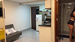 l dro maid gets double penetrated gaped by monster cocks in blowbang cuckold fantasy skinny teen slut