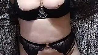 Innocent 18 year old housewife me fingers naughty pussy to squirting orgasm homemade amateurs