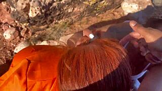 officer makes inmates slobber on his thick cock now