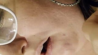 ever caught mature bbw wife sandra masturbating her wet pussy on candid homemade pov?