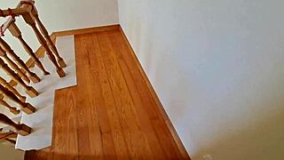 Latina Maid's Creamy Pussy Seduced in Jeans Flip Flops